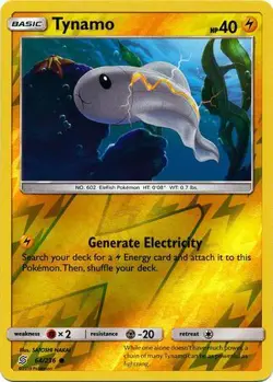 Tynamo 64/236 Reverse Holo | Unified Minds | Pokemon Card - Image 1