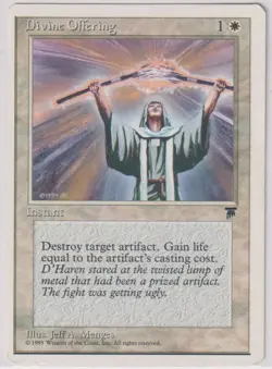 Divine Offering - Chronicles - Magic the Gathering MTG LP - Image 1