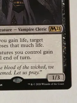 Vito, Thorn of the Dusk Rose - M21 NM - #127 Magic the Gathering MTG Free Ship - Image 5