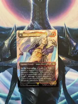 Kuja, Genome Sorcerer (Borderless) Surge Foil NM MTG - Image 1