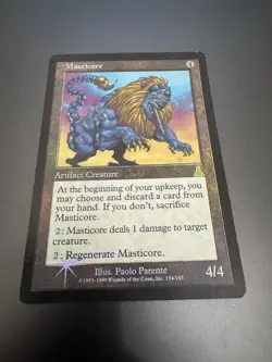 Beautiful Condition Foil Masticore! - Urza's Destiny Magic Reserved List! MTG!!! - Image 1