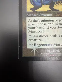 Beautiful Condition Foil Masticore! - Urza's Destiny Magic Reserved List! MTG!!! - Image 4
