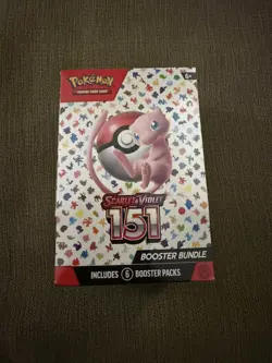 🔥 Pokemon TCG Scarlet & Violet 151 Booster Bundle - NEW & SEALED - 6 Packs - Image 1