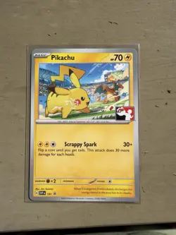 2023 Pokemon SV Black Star Promos SVP EN Pikachu #101 - Image 1