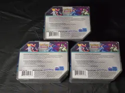 Pokemon TCG 2023 Paldea Partners Tins Factory Sealed Brand New - Set of 3 - Image 2