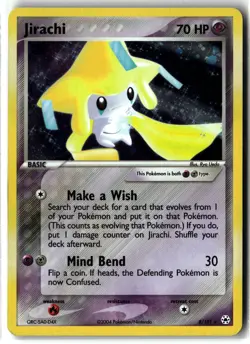 Jirachi ⭐ 8/101 Holo Rare Hidden Legends 2004 Pokemon NM/LP - Image 1