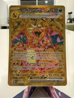 Pokemon TCG-Charizard Ex 228/197 Hyper Rare Full Art Obsidian Flames NM/M - Image 1