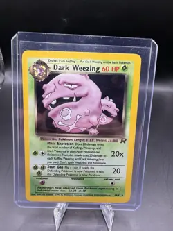 Dark Weezing 14/82 Team Rocket Pokemon TCG - Image 1