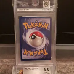 Pokemon Fossil Articuno Holo 1st Edition #2 PSA 8 1999 Nintendo English - Image 2