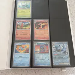 Pokemon TCG - Scarlet & Violet 151 - Binder & Partial Complete Set NM - Image 3