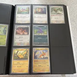 Pokemon TCG - Scarlet & Violet 151 - Binder & Partial Complete Set NM - Image 5