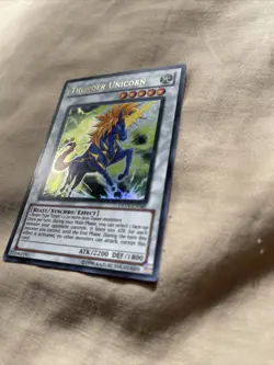 Yugioh! Thunder Unicorn DREV-EN040 Ultra Rare Unlimited LP - Image 3