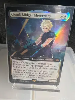 Cloud, Midgar Mercenary (Extended Art) Final Fantasy Foil - Image 3