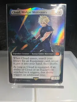 Cloud, Midgar Mercenary (Extended Art) Final Fantasy Foil - Image 4