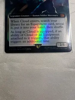Cloud, Midgar Mercenary (Extended Art) Final Fantasy Foil - Image 5