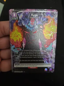 Tusk (U*) UE17BT/SLG-1-031 Solo Leveling Union Arena NM Ultra Rare - Image 1