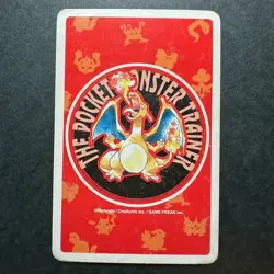 S2348 Rhyhorn 6 of Hearts Red Charizard Deck Playing Poker Card Pokemon - Image 2