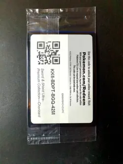 Charizard UPC Ultra Premium Collection Black Star PROMO Pokemon Card | SEALED - Image 2