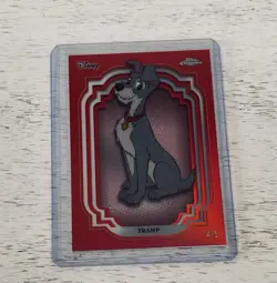 Tramp 4/5 - Topps Disney Chrome 2024 #25 - Lady And The Tramp Karte Card Top NM - Image 3
