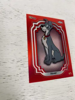 Tramp 4/5 - Topps Disney Chrome 2024 #25 - Lady And The Tramp Karte Card Top NM - Image 4