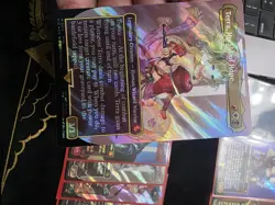 Terra, Herald of Hope (Borderless) (Surge Foil) Commander: Final Fantasy Foil - Image 4