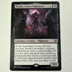 1 x Braids, Arisen Nightmare - Dominaria United - NM-Mint - MTG - Image 1