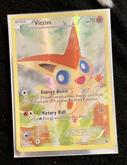 Pokemon Victini XY117 XY Promo Holo 70 HP 2016 Basic Card - Image 1