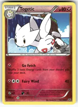 Togetic XY - Roaring Skies Uncommon Pokemon Lightly played - Image 1