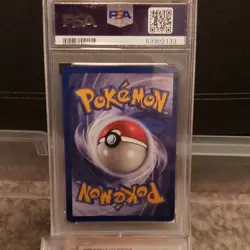 Pokemon Moltres Fossil 1st Edition 12/62 Holo Rare 1999 PSA 8 - Image 2