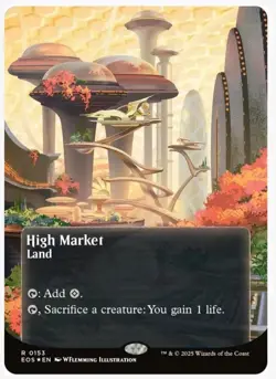 High Market - Galaxy Foil - Borderless - EOS - MTG - EN - NM - 0153 - Image 1