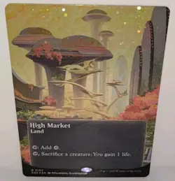 High Market - Galaxy Foil - Borderless - EOS - MTG - EN - NM - 0153 - Image 2