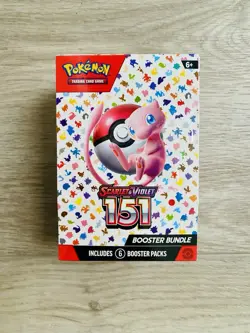 Pokemon TCG Scarlet and Violet 151 Booster Bundle Sealed Box, 6-Pack 820650853210 - Image 1