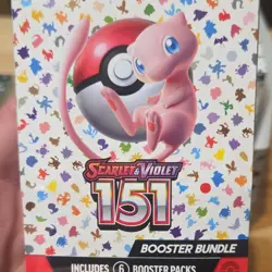 Pokemon Scarlet & Violet 151 Booster Bundle Box Mew 2023 English - Image 1