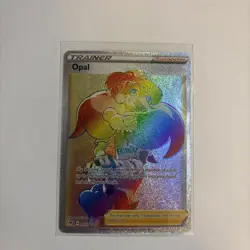 OPAL 197/185 ~ Pokemon TCG: Vivid Voltage HYPER RARE RAINBOW RARE - Image 1