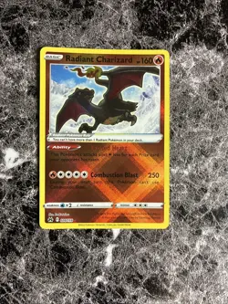 Pokemon TCG Radiant Charizard Crown Zenith 020/159 Ultra Rare NM - Image 1