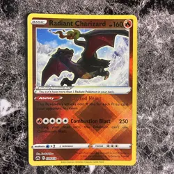 Pokemon TCG Radiant Charizard Crown Zenith 020/159 Ultra Rare NM - Image 2