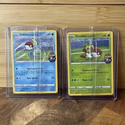 Sobble on the Ball and Grookey on the Ball - (Pokemon Futsal Sealed Promos) - Image 1