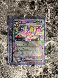 Pokemon TCG Espeon EX 034/131 Prismatic Evolutions STAMPED Promo SEALED 2025 - Image 1