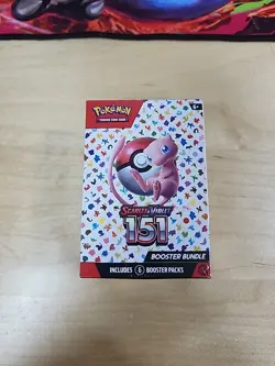Pokemon TCG Scarlet & Violet 151 Booster Bundle English Edition, Sealed Box 820650853210 - Image 1