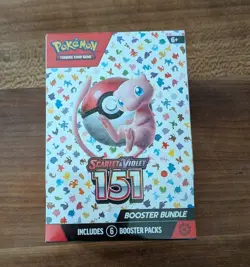 Pokemon TCG Scarlet & Violet 151 Booster Bundle *SEALED* New (6 packs) - Image 1