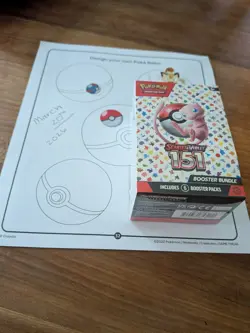 Pokemon TCG Scarlet & Violet 151 Booster Bundle *SEALED* New (6 packs) - Image 2