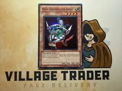 Ninja Grandmaster Sasuke - TU07-EN002 - Super Rare - Yugioh LP - Image 1