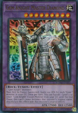 Gem-Knight Master Diamond | BLMM-EN143 | Ultra Rare | Yu-Gi-Oh! TCG - Image 1