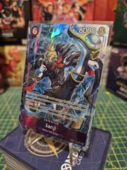 One Piece TCG Sanji OP07-064 SR Alt Art English - Image 1