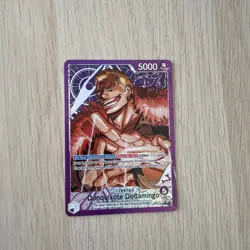 Donquixote Doflamingo OP14-060 Alt Art Leader English One Piece TCG - Image 1