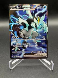 Black Kyurem EX 218/191 Surging Sparks Full Art Ultra Rare Pokemon TCG Card - Image 1