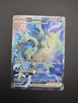 Black Kyurem EX 218/191 Surging Sparks Full Art Ultra Rare Pokemon TCG Card - Image 3