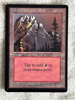MTG 1993 Original 1993 Limited Edition Beta-Mountains (3)-A, B and C variants-LP - Image 2