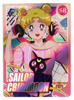 SAILOR CBIBIMOON SR SM-SR-004 Sailor Moon Anime Collectible Card - Image 1