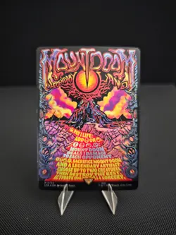 Mount Doom (Borderless Poster) Universes Beyond: the Lord of the Rings Foil - Image 1